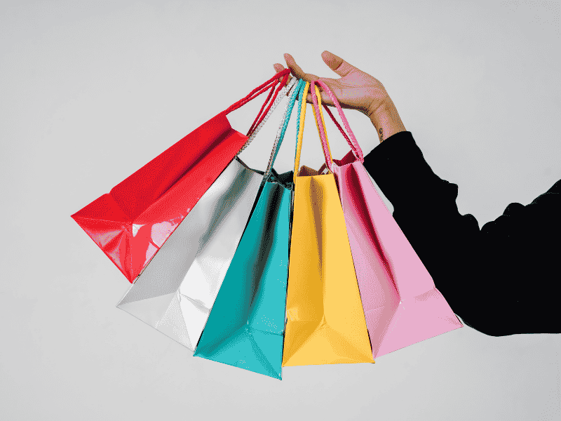 tas belanja warna warni